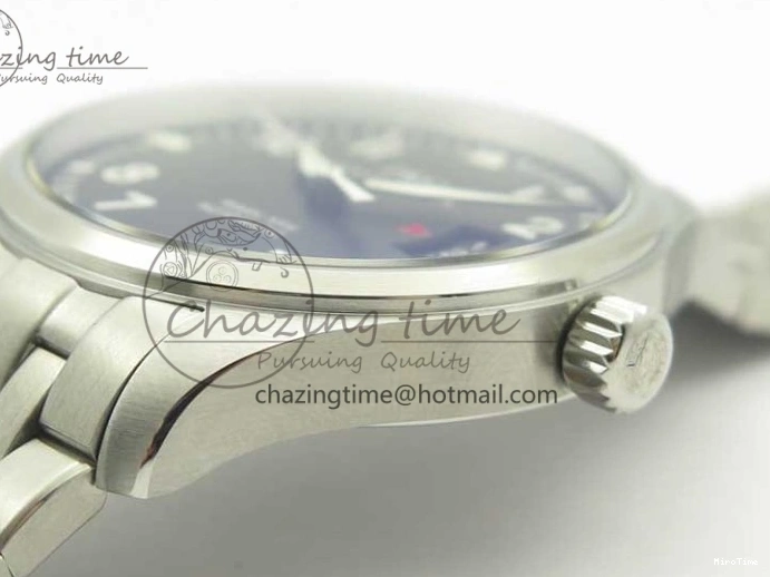 MIROTIME 0107 Mark XVII IW326504 MKS 1:1 Best Edition Black Dial On SS Bracelet MIYOTA 9015 V Durable 7210